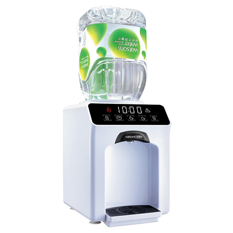 WATSONS WATER Wats-Touch Mini Hot & Ambient Dispenser + 8L bottled water (2 bottles x 24 cartons)