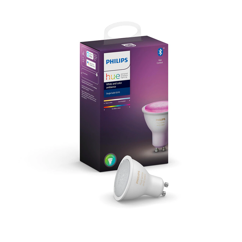 PHILIPS 飛利浦 HueWCA 5.7W GU10 藍牙智能燈泡