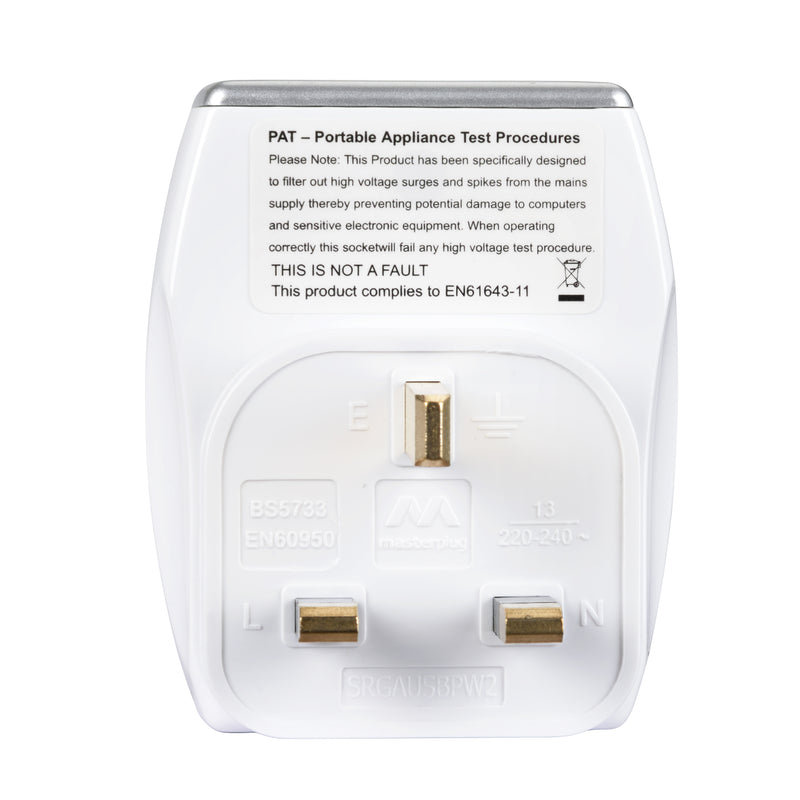 Masterplug SRGAUSBPW2 Power Adapator