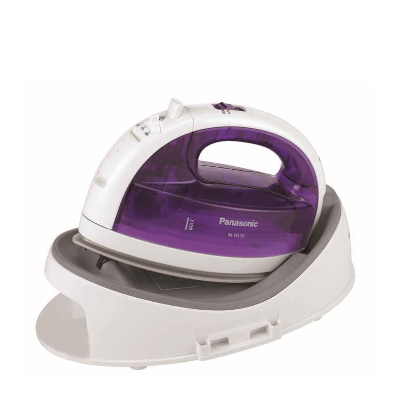 PANASONIC NI-WL30 1550W Titanium Coated Soleplate Cordless Steam Iron