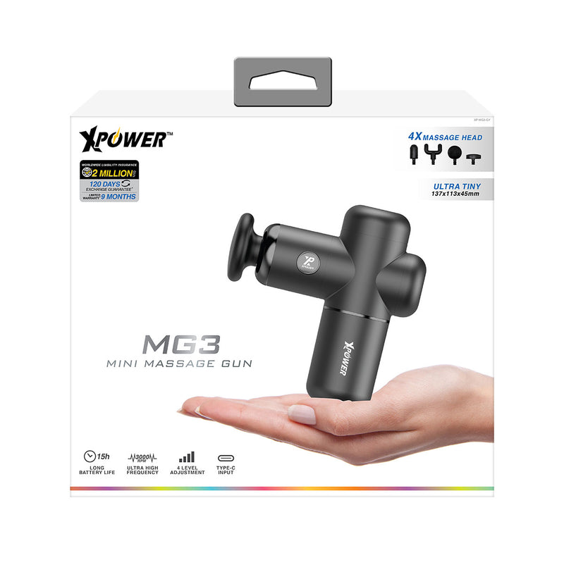 XPOWER MG3 Tiny Massage Gun