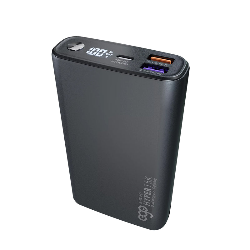 ego T108LF Hyper15K 15000mAh 65W PD 行動電源