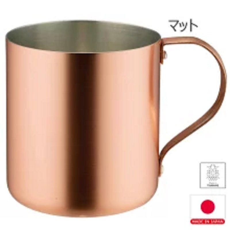 Takakuwa Metal Japan Tsubame Iced Coffee Copper Mug