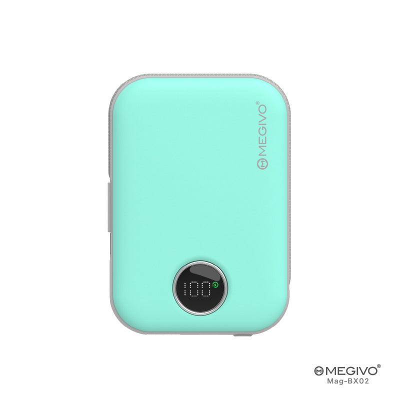 Megivo Mag-BX02 10,000mAh 磁吸無線流動充電器