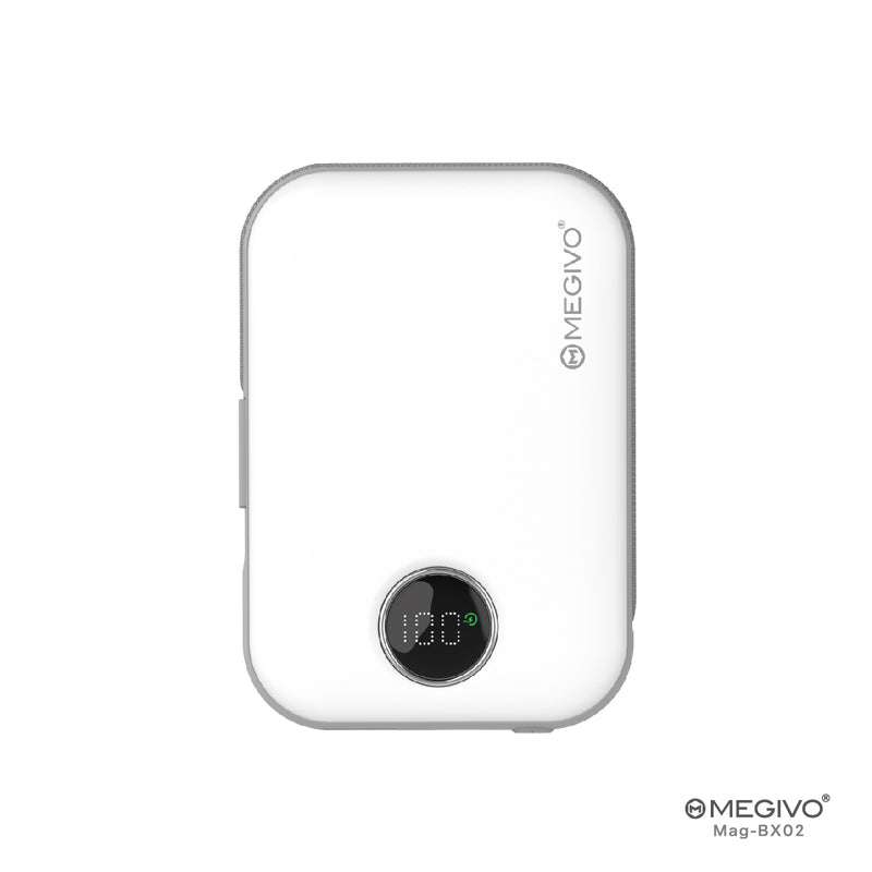 Megivo Mag-BX02 10,000mAh 磁吸無線流動充電器