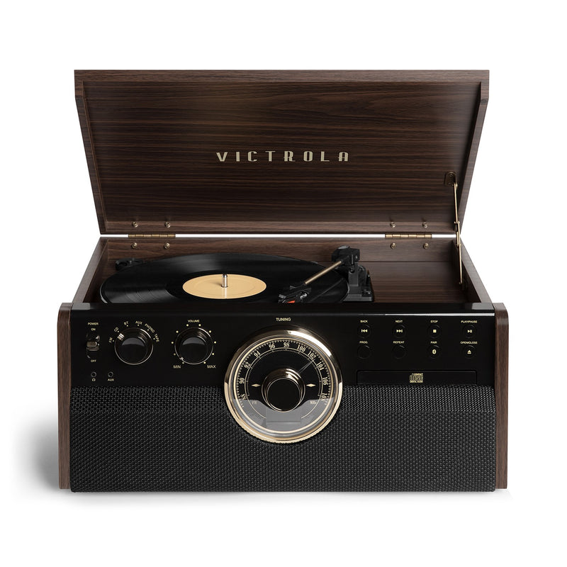 Victrola The Empire 6合1 藍牙黑膠唱機揚聲器