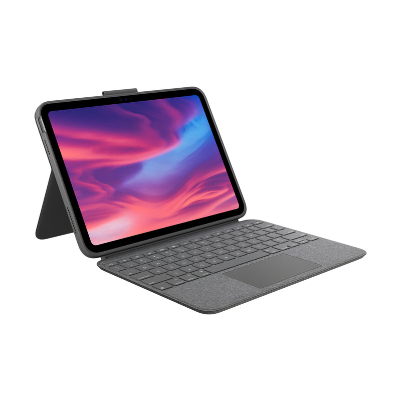 LOGITECH 羅技 Combo Touch - iPad (A16 2025 / 第10代 2022) 鍵盤護殼配備觸控板