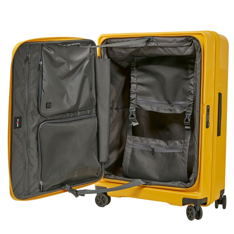 ECHOLAC SQUARE FX Front Opening Zipper Suitcase PC263