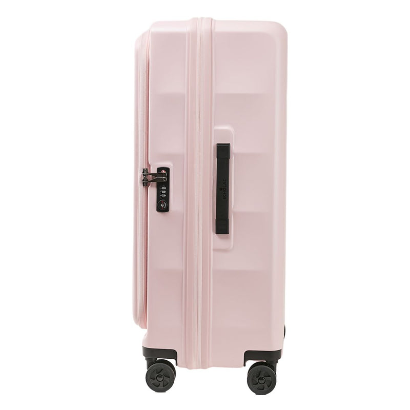 ECHOLAC SQUARE FX Front Opening Zipper Suitcase PC263