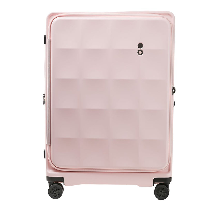 ECHOLAC SQUARE FX Front Opening Zipper Suitcase PC263