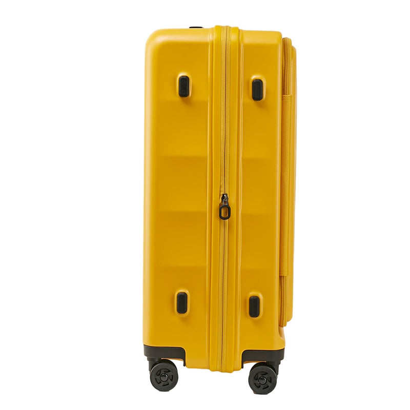 ECHOLAC SQUARE FX Front Opening Zipper Suitcase PC263