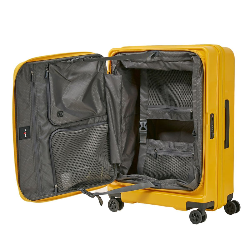 ECHOLAC SQUARE FX Front Opening Zipper Suitcase PC263