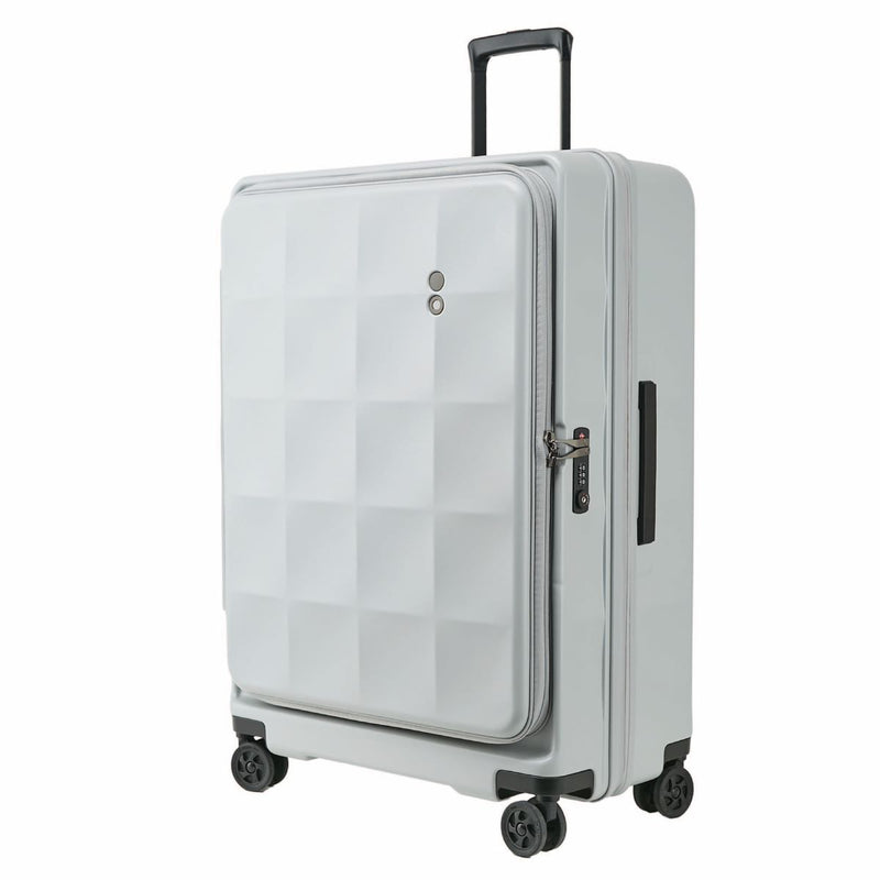 ECHOLAC SQUARE FX Front Opening Zipper Suitcase PC263