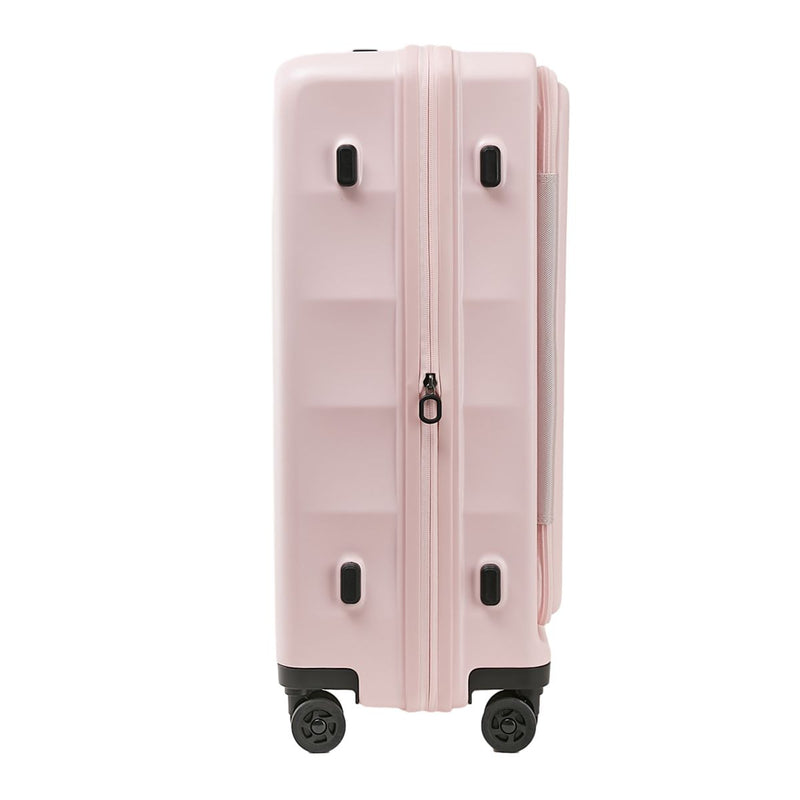 ECHOLAC SQUARE FX Front Opening Zipper Suitcase PC263