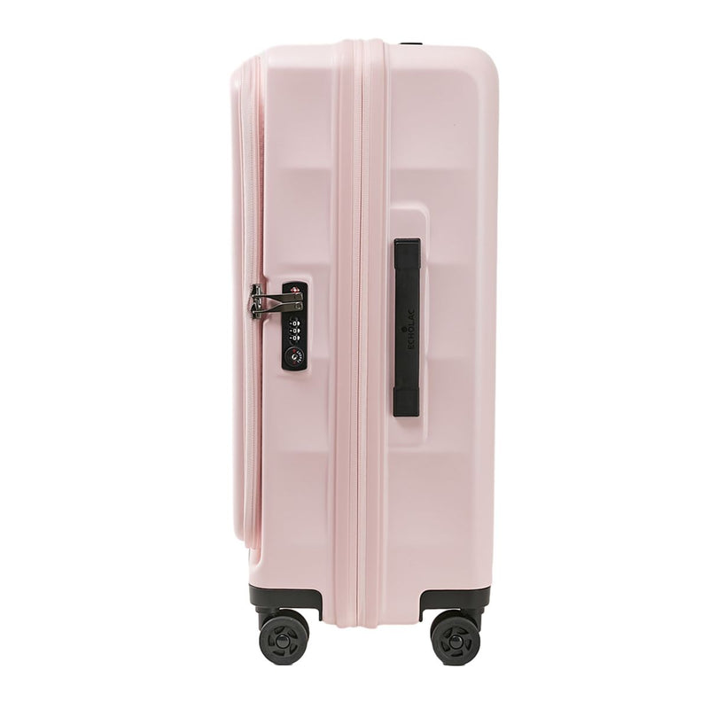 ECHOLAC SQUARE FX Front Opening Zipper Suitcase PC263