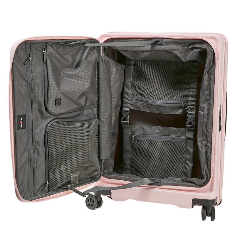 ECHOLAC SQUARE FX Front Opening Zipper Suitcase PC263