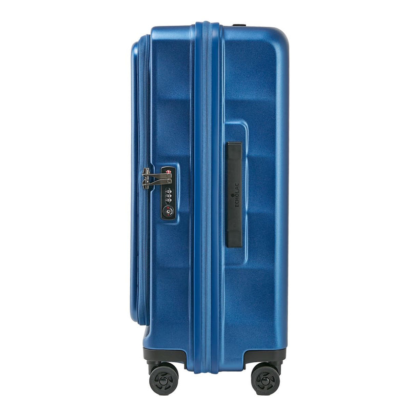 ECHOLAC SQUARE FX Front Opening Zipper Suitcase PC263