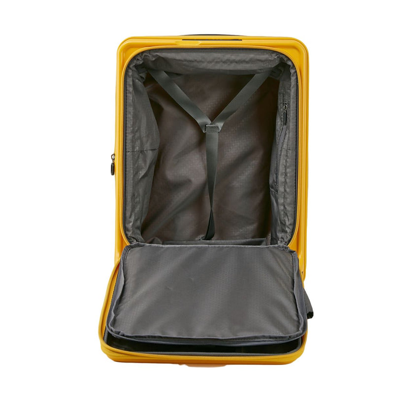 ECHOLAC SQUARE FX Front Opening Zipper Suitcase PC263