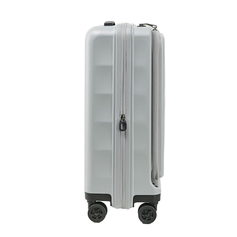 ECHOLAC SQUARE FX Front Opening Zipper Suitcase PC263