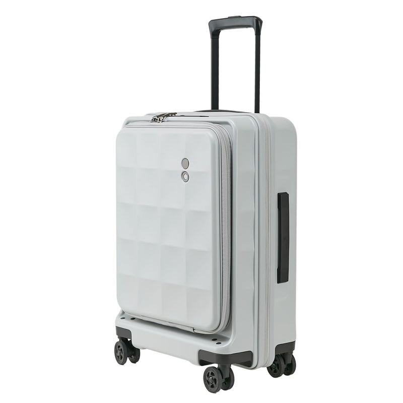 ECHOLAC SQUARE FX Front Opening Zipper Suitcase PC263