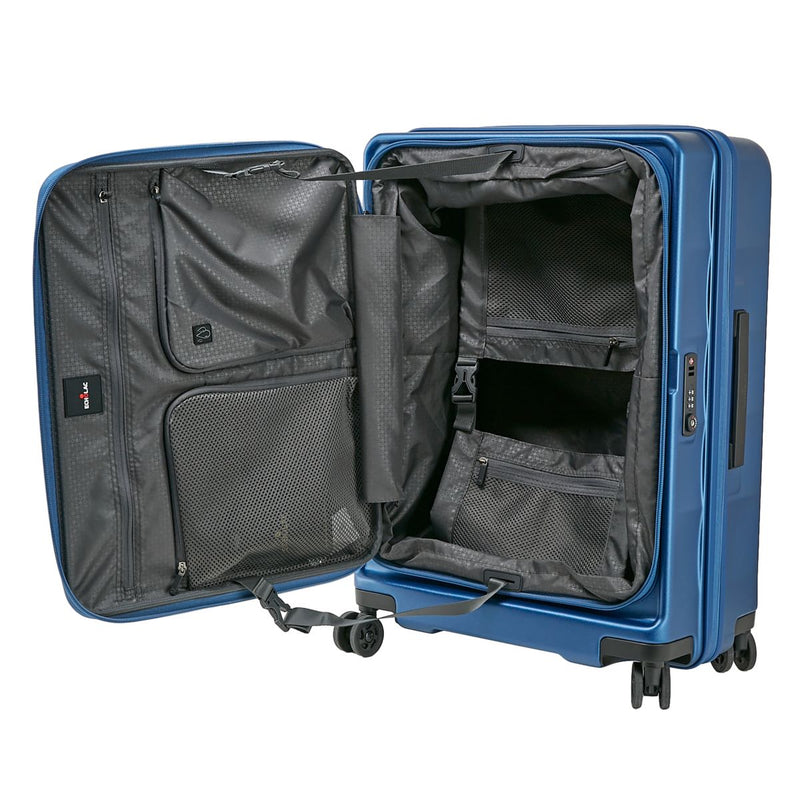 ECHOLAC SQUARE FX Front Opening Zipper Suitcase PC263