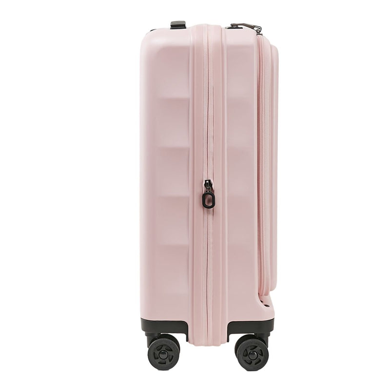 ECHOLAC SQUARE FX Front Opening Zipper Suitcase PC263