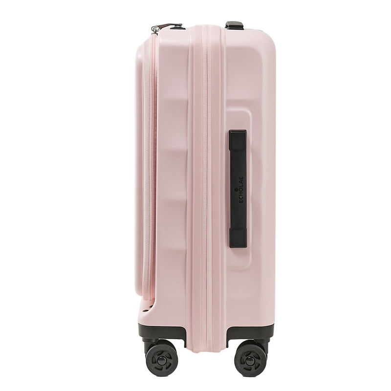 ECHOLAC SQUARE FX Front Opening Zipper Suitcase PC263