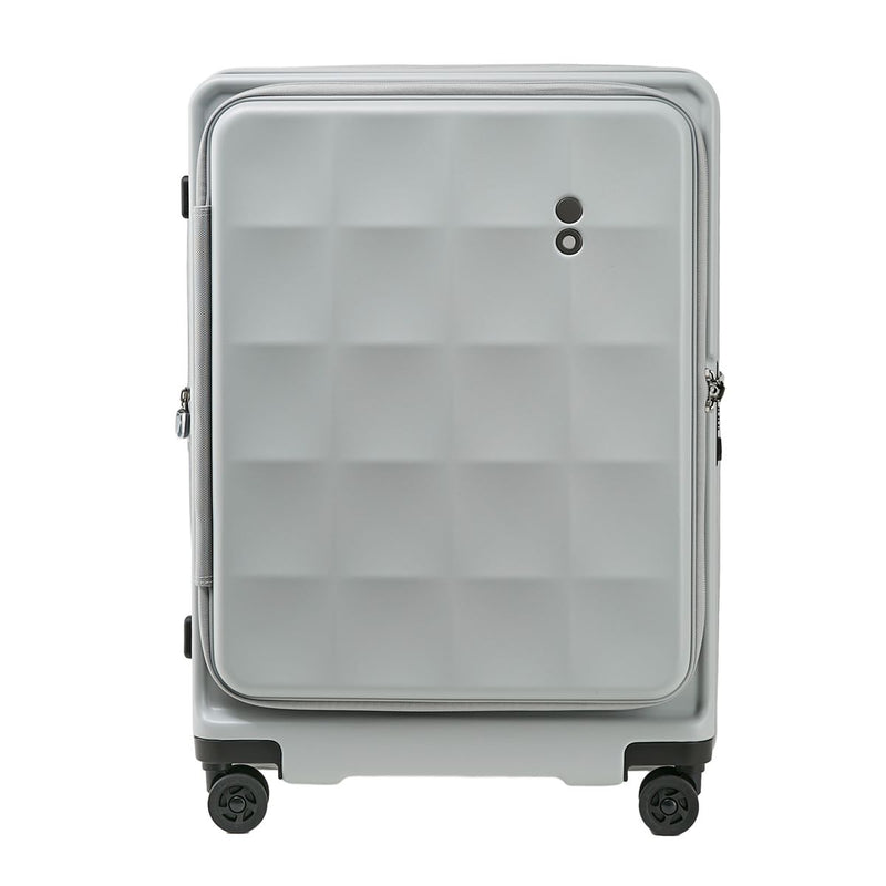 ECHOLAC SQUARE FX Front Opening Zipper Suitcase PC263