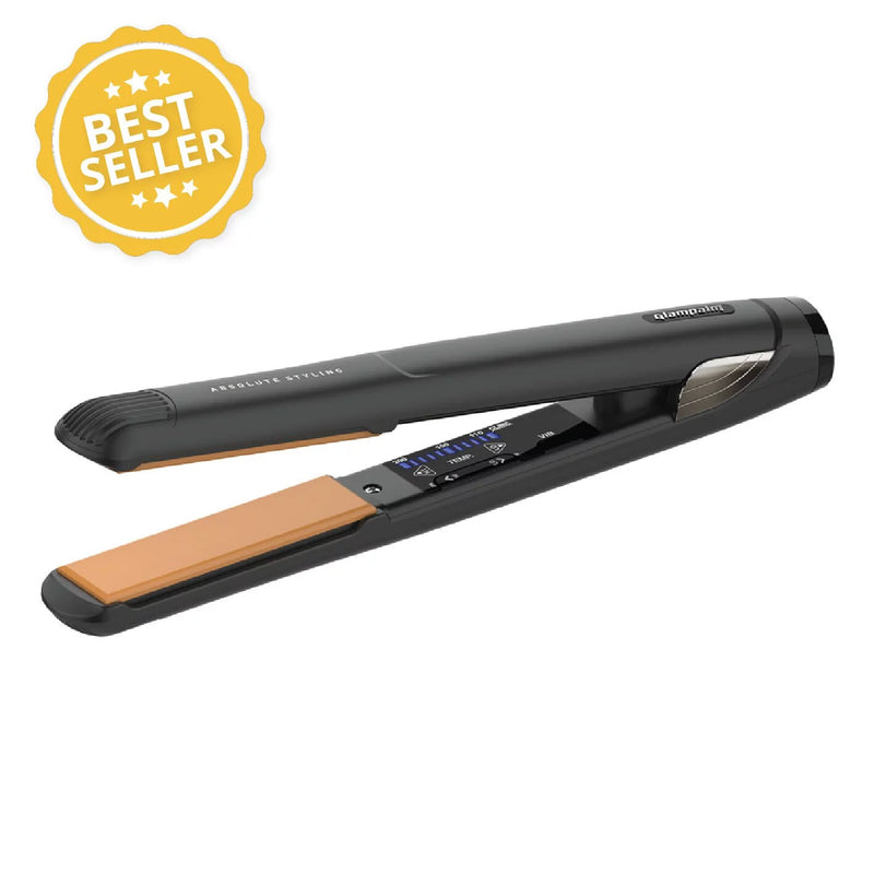 Glampalm GP225 Vibrating Treatment Hair Styler (Flat Iron｜1 Inch)