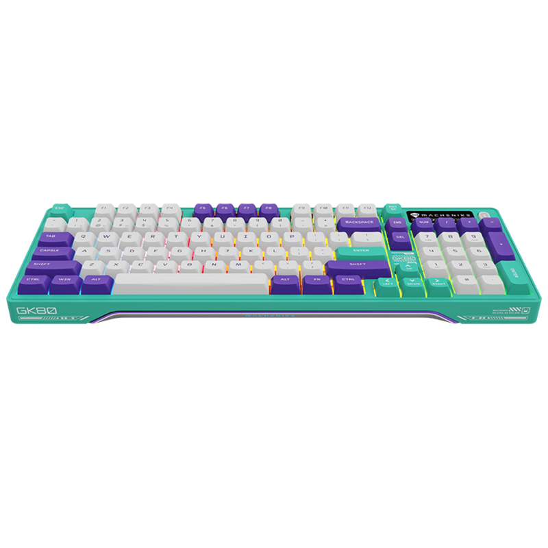 Machenike GK80 97Keys RGB Hot-Swappable Mechanical Wireless Keyboard (Venus Switch)