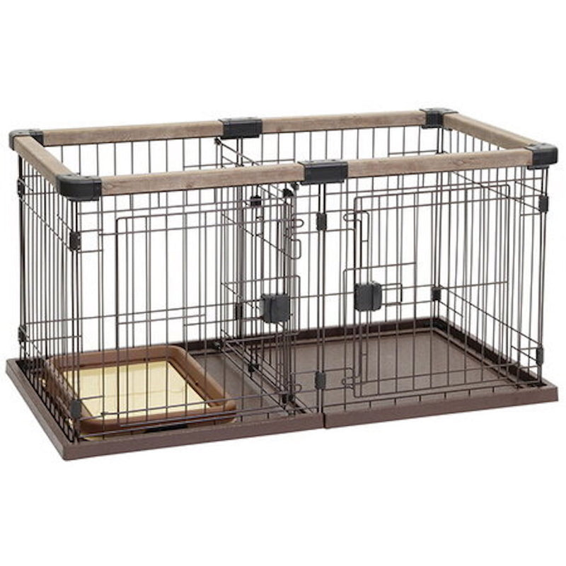 Petio Petio-Dog Toilet Training Cage  (2 Adjustable Doors)