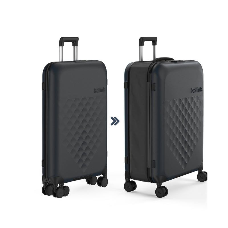 Rollink Flex 360° 4-Wheel Spinner Collapsible Luggage