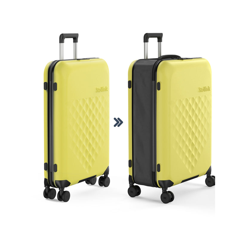 Rollink Flex 360° 4-Wheel Spinner Collapsible Luggage