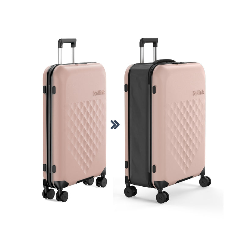 Rollink Flex 360° 4-Wheel Spinner Collapsible Luggage