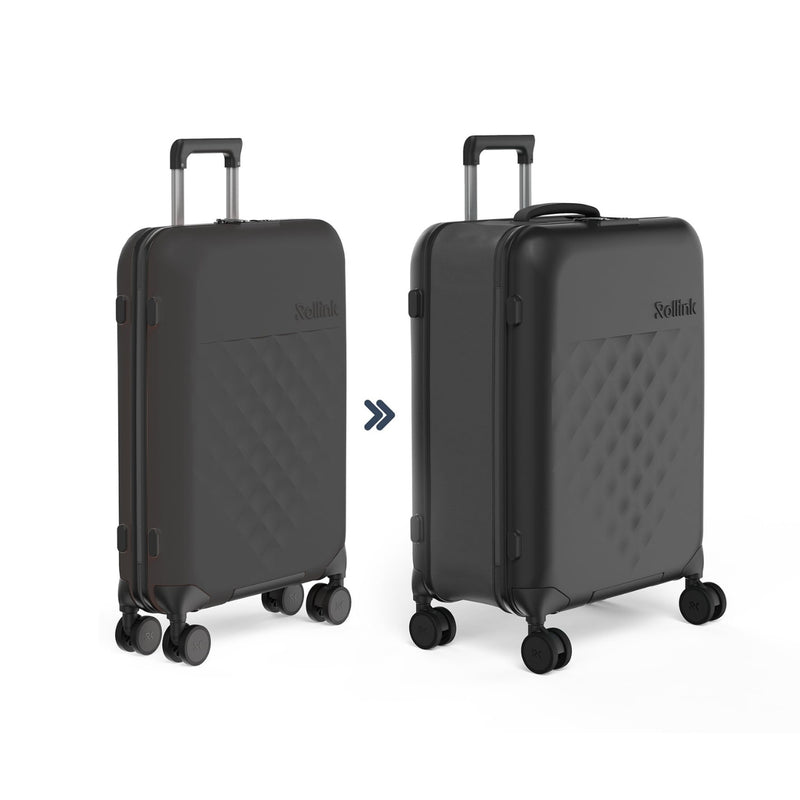 Rollink Flex 360° 4-Wheel Spinner Collapsible Luggage