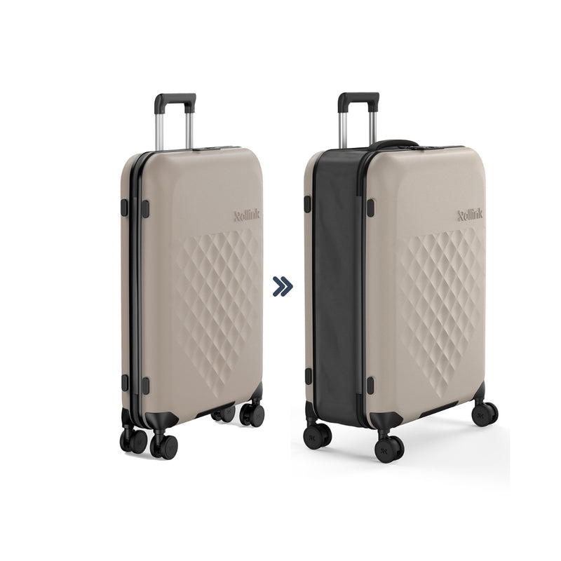 Rollink Flex 360° 4-Wheel Spinner Collapsible Luggage