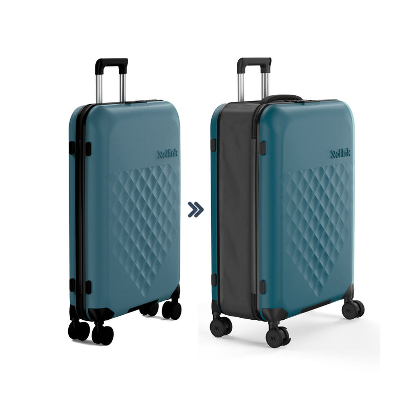 Rollink Flex 360° 4-Wheel Spinner Collapsible Luggage