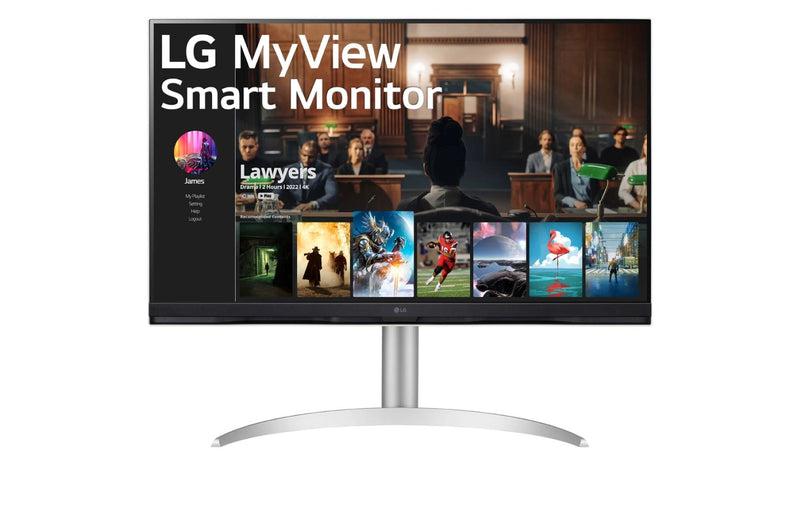 LG 樂金 32SQ730S-W 32吋 4K 超高清智能顯示器 (配備 webOS)