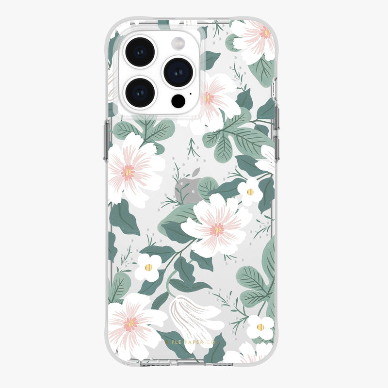 CASE-MATE Rifle Paper Co. - Willow 手機殼兼容MagSafe適用iPhone 15 Pro 手機外殼