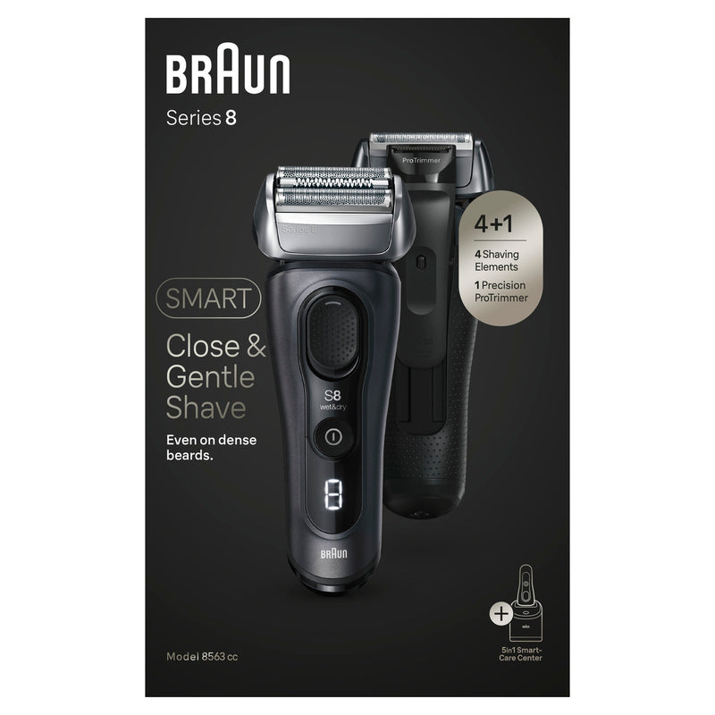 BRAUN 百靈 8563CC Series 8 電鬚刨連自動清洗座