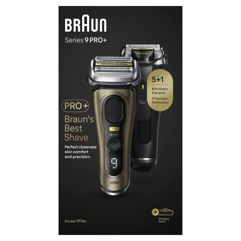 BRAUN 百靈 9519S Series 9 PRO+ 男士乾濕兩用電鬚刨