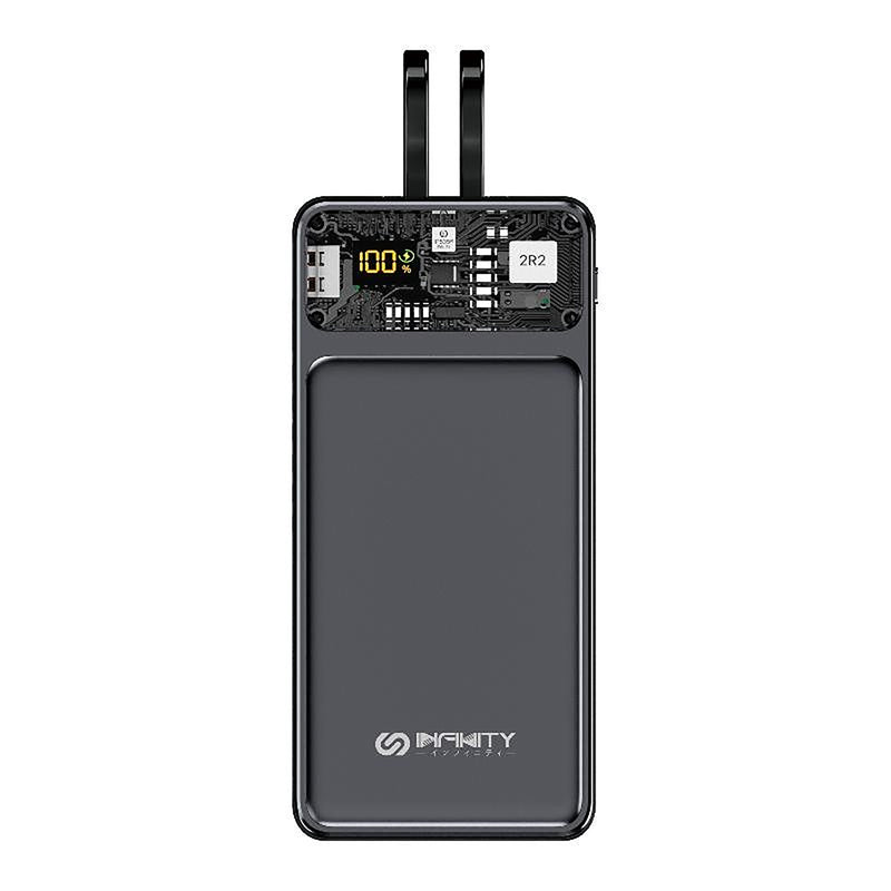 Infinity TN12 12000mAh 雙線透明充電器