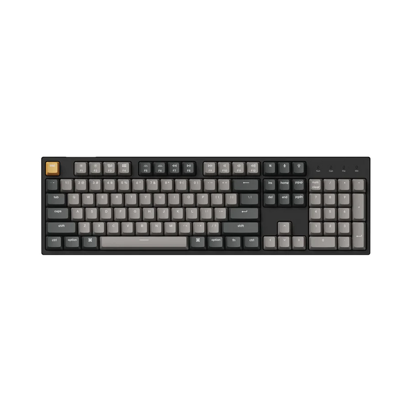 Keychron C2 Pro C2P-K1 White Backlight Wired Mechanical Keyboard (K Pro Red Switch)