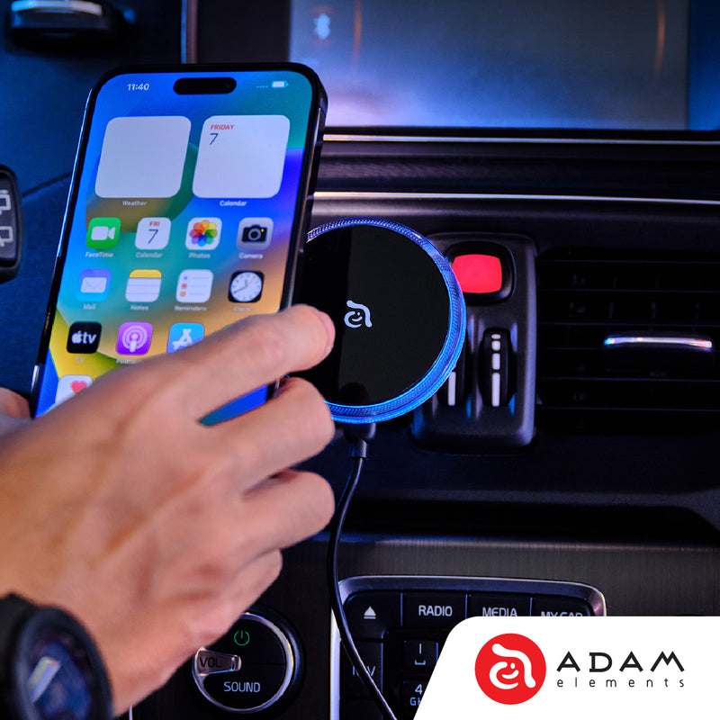 ADAM elements OMNIA CX1 LED Magnetic Charging Car Mount