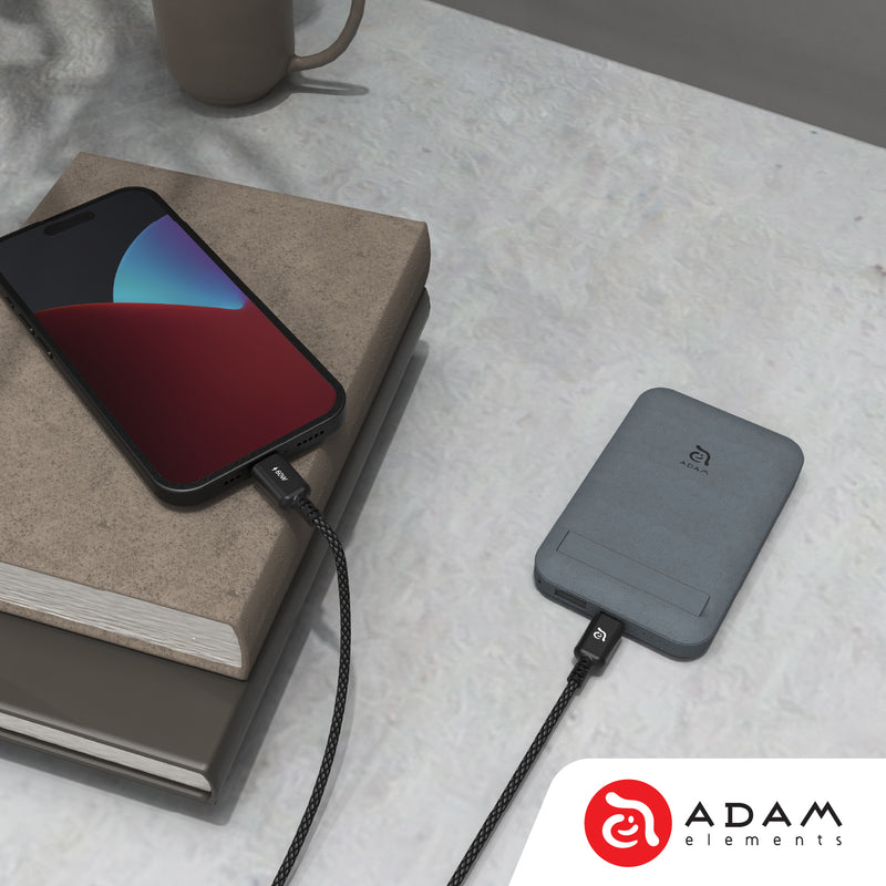 ADAM elements CASA S120 USB-C 對 USB-C 60W編織充電傳輸線