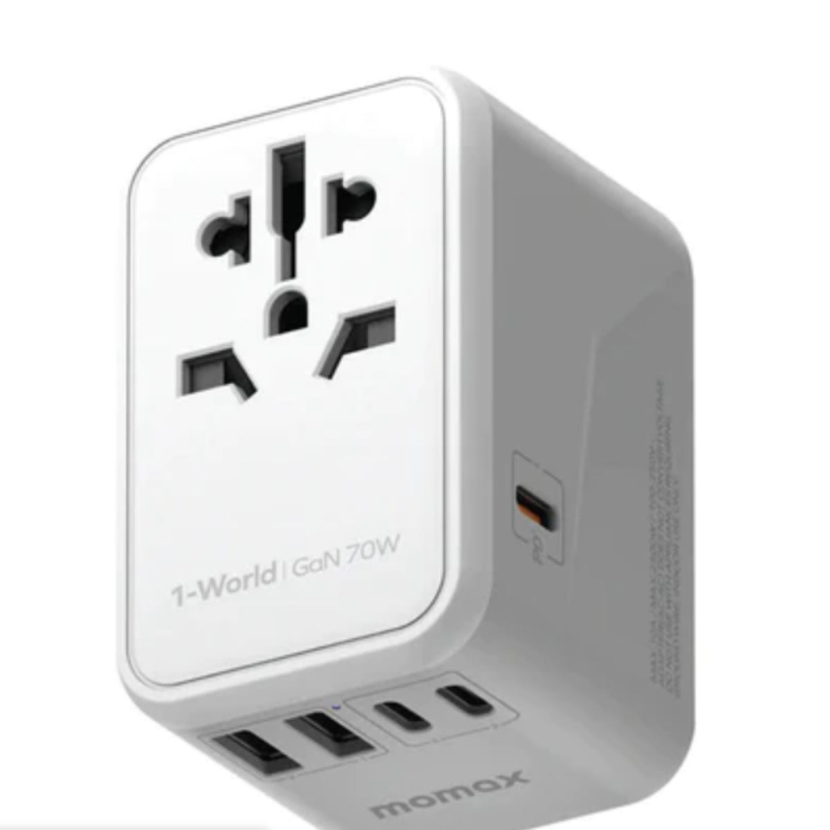 Momax UA8A 1-World 70W GaN Universal Travel Charger – ElecBoy 電器幫