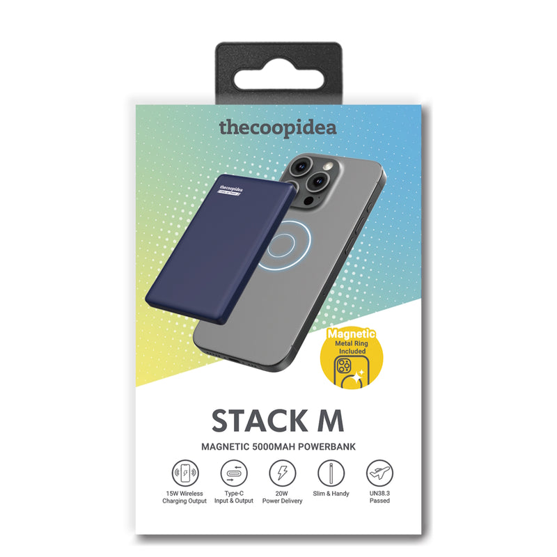 thecoopidea STACK M 磁吸 5000mAh 行動電源