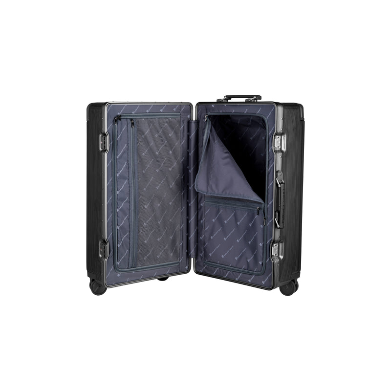 Daycrown Extra Wide Handle Aluminum Alloy Frame Trunk Luggage