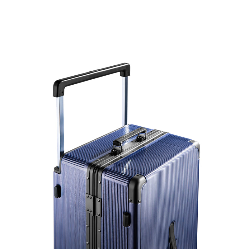 Daycrown Extra Wide Handle Aluminum Alloy Frame Trunk Luggage