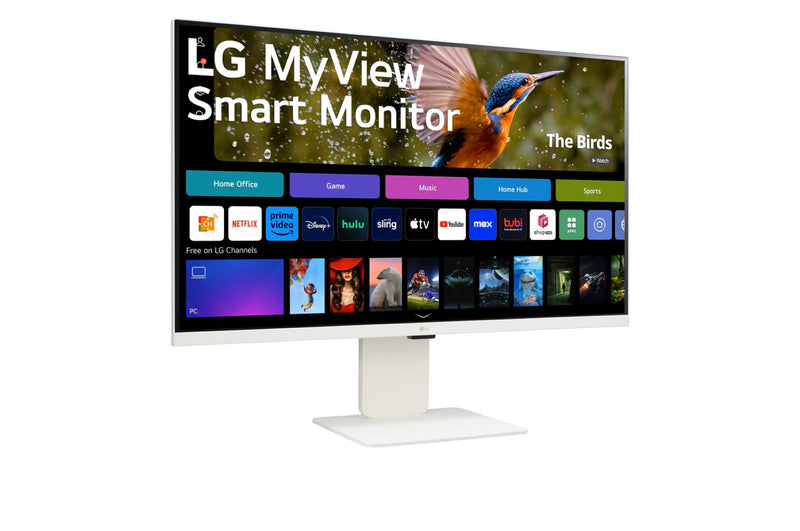 LG 32SR83U-W 31.5" 60Hz 4K UHD IPS Smart Monitor (with webOS)